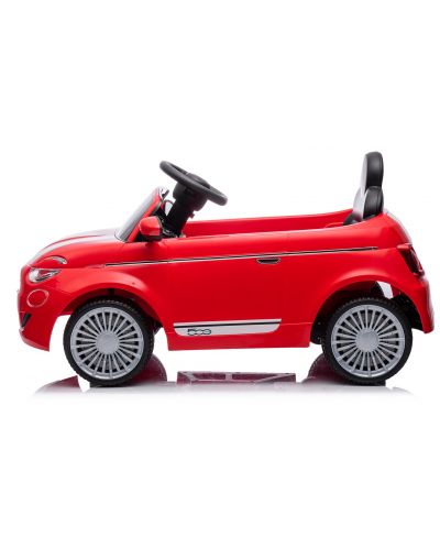 Mașină cu acumulator Chipolino - Fiat 500, roșu - 3
