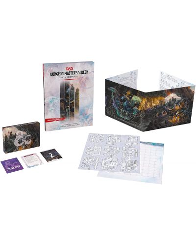 Accesoriu pentru joc de rol Dungeons & Dragons - Dungeon Master's Screen Dungeon Kit - 2
