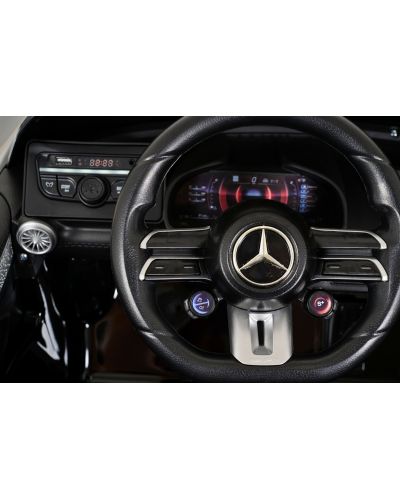 Mașinuță electrică  Moni - Mercedes-Benz DK-SL63, albastru - 7