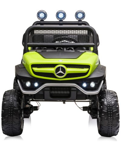 Mașinuță electrică jeep Chipolino - Mercedes Unimog, verde - 3