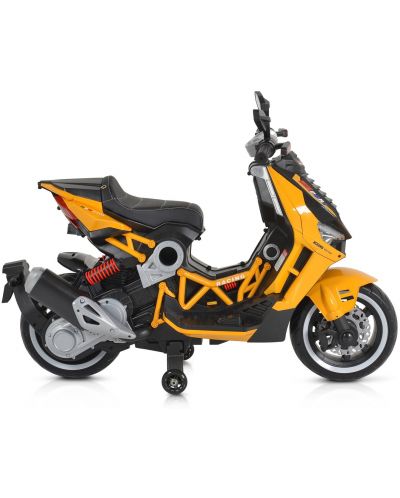 Moni Motocicletă electrică pentru copii  RIMINI V6RR galben  - 4