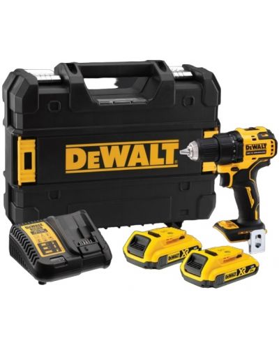 Șurubelniță cu acumulator DeWALT - DCD708D2T-QW, 18 V, 2x2.0 Ah Li-Ion - 1