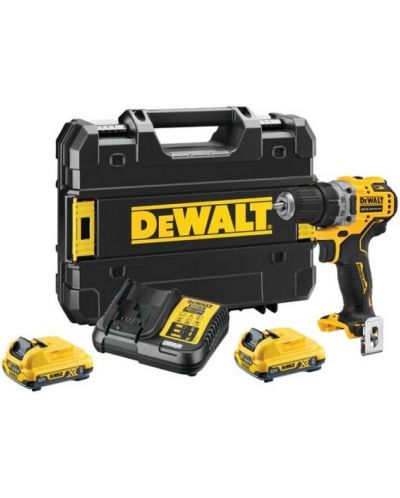 Șurubelniță cu acumulator DeWALT - DCD701D2-QW, 12V, 2x2.0 Ah - 1