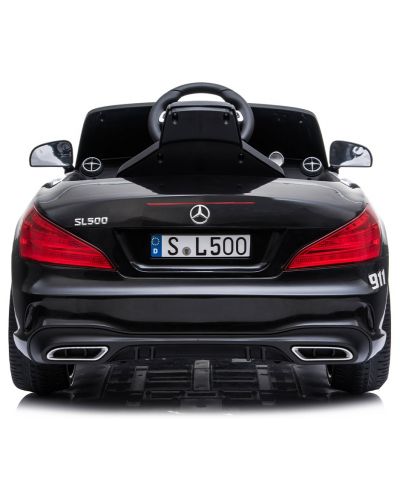 Mașină reîncărcabilă KikkaBoo - Licențiat Mercedes Benz SL500 Police, negru - 3