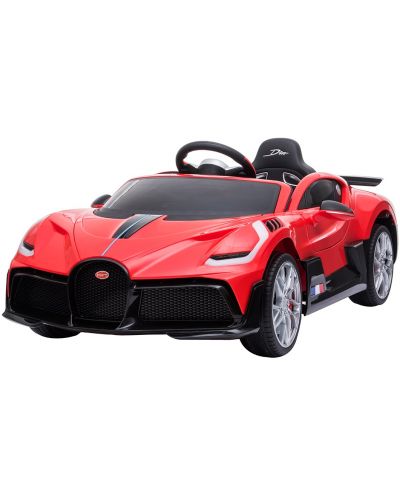 Mașină cu acumulator KikkaBoo - Licensed Bugatti Divo, roșu - 1