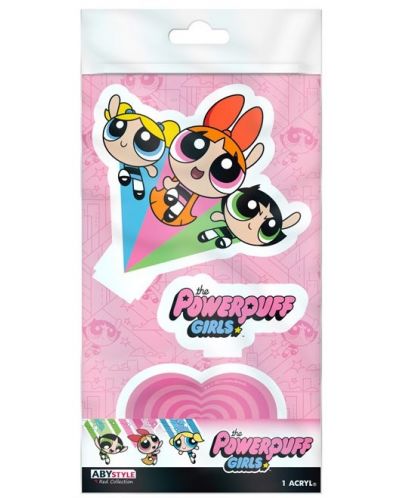 Figurină acrilică ABYstyle Animation: The Powerpuff Girls - Bubbles, Blossom and Buttercup, 10 cm - 2