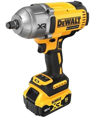 Cheie impact cu acumulator DeWALT - DCF900P2T-QW, 18V, 2 x DCB184 5.0 Ah - 2