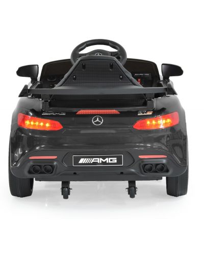 Mașinuță electrică Moni Toys - Mercedes AMG GTR, negru - 5