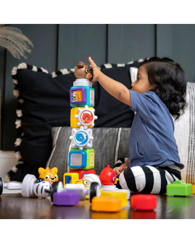 Jucărie activă Baby Einstein - Cuburi, Connect & Create, 24 piese - 6