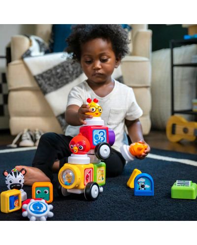 Jucărie activă Baby Einstein - Cuburi, Click & Create, 20 piese - 6
