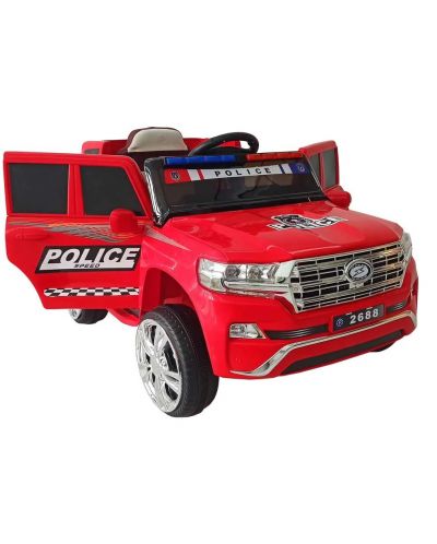 Chipolino Cordless Car - Suv Police Patrol, roșu - 4