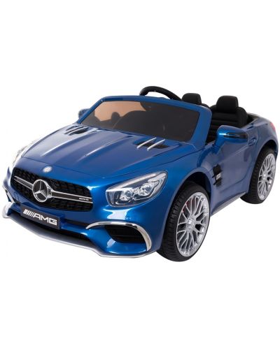 Mașina cu acumulator KikkaBoo - Licensed Mercedes Benz SL65, Blue SP - 1