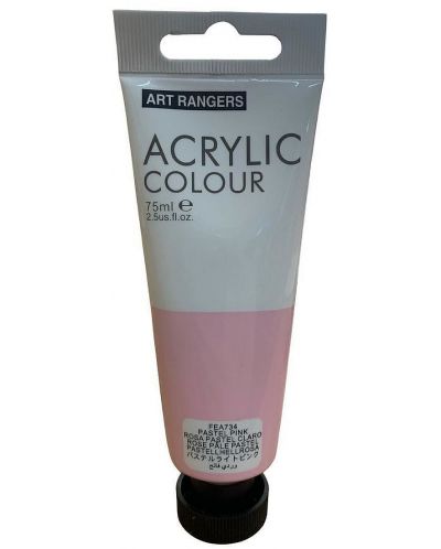 Vopsea acrilică Art Ranger - roz pastel, 75 ml - 1