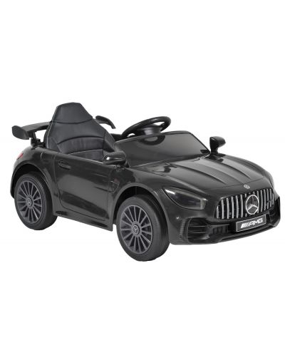 Mașinuță electrică Moni Toys - Mercedes AMG GTR, negru - 1