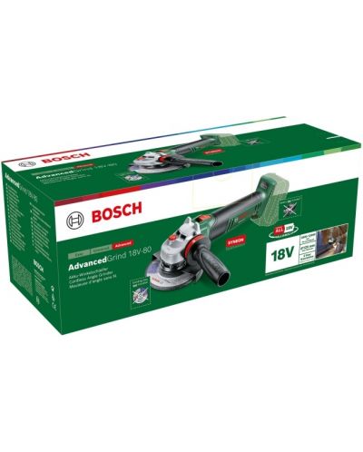 Șlefuitor unghiular cu acumulator Bosch - AdvancedGrind, 18V, 125 mm, 12000 rpm - 3