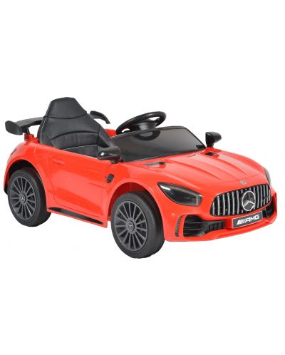 Mașinuță electrică Moni Toys - Mercedes AMG GTR, roșu - 1