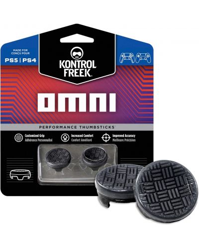 Accesoriu KontrolFreek - Performance Thumbsticks Omni, negru (PS4/PS5) - 1