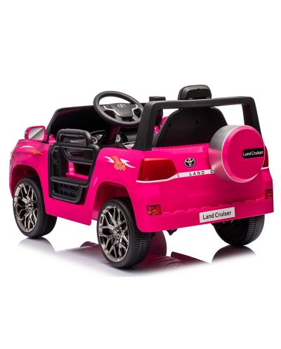  Mașină electrică Chipolino Toyota Land Cruiser, roz - 5