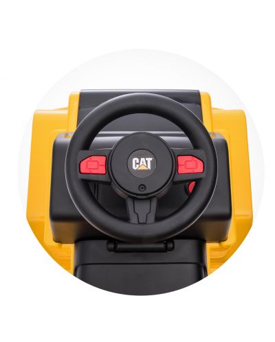 Mașină cu acumulator Chipolino - Cat самосвал, galben - 9