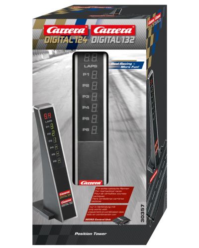 Accesoriu pentru pista Carrera - Turn de pozitie, cu display LED, 1:24 - 3