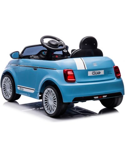 Mașină cu acumulator Chipolino - Fiat 500, albastru - 4