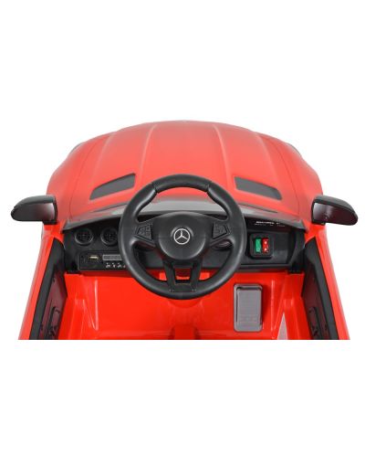 Mașinuță electrică Moni Toys - Mercedes AMG GTR, roșu - 5