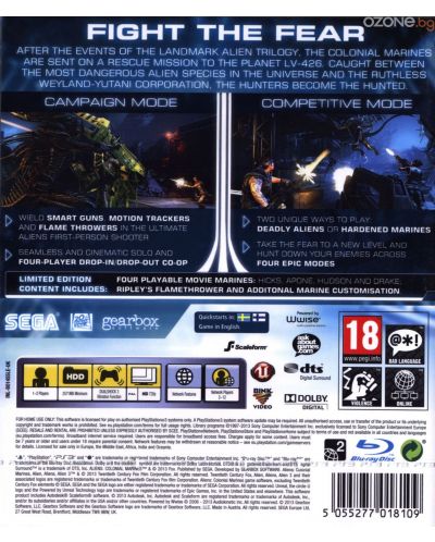 Aliens: Colonial Marines Limited Edition (PS3) - 4