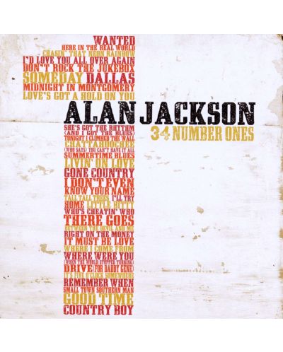 Alan Jackson - 34 Number Ones (2 CD) - 1