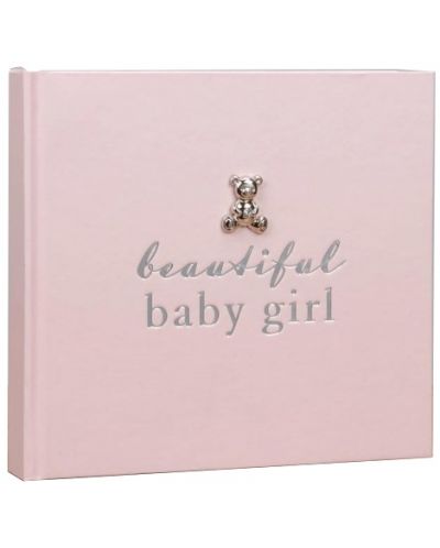 Album foto cu decoratie argintata Widdop - Bambino, Beautiful baby girl - 1