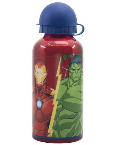 Sticlă din aluminiu Stor - Avengers, 400 ml - 2