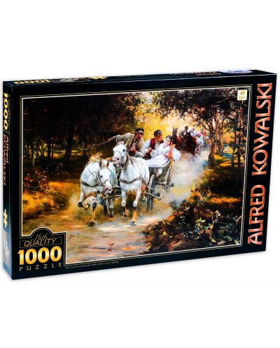Puzzle D-Toys die 1000 piese - Galon, Alfred Kowalski - 1