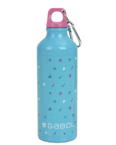 Sticlă de apă din aluminiu Gabol Confetti - 500 ml - 1