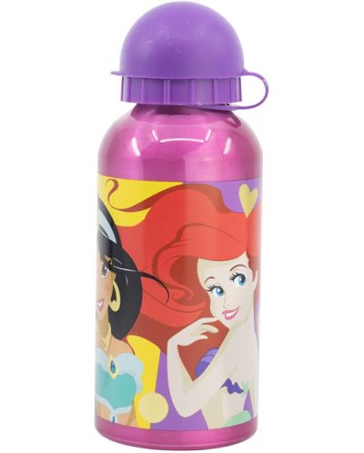 Sticlă din aluminiu Stor - Disney Princess, 400 ml - 2