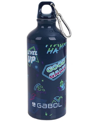 Sticlă de apă din aluminiu Gabol Loot - 600 ml - 1