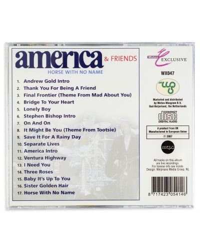 America - Horse With No Name (CD) - 2
