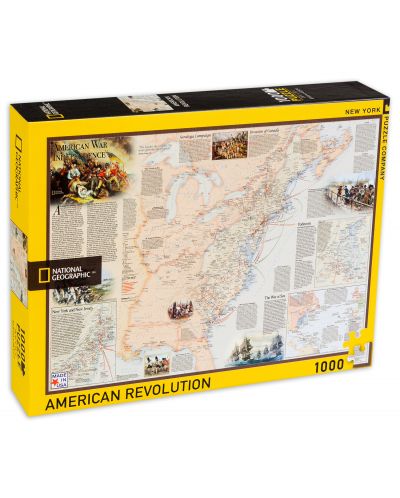 Puzzle New York Puzzle de 1000 piese - Revolutia americana - 1