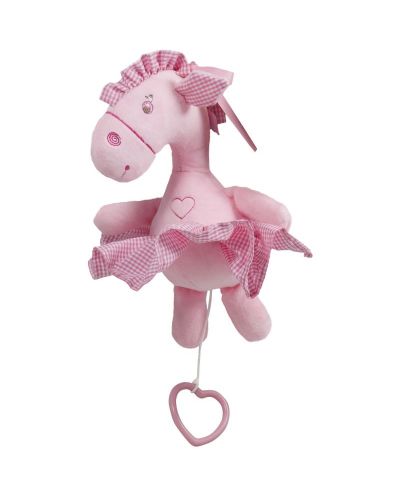 Amek Toys Jucărie muzicală pentru bebeluș ponei roz - 1