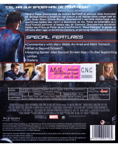 Amazing Spider-man 1 (Blu-ray) - 2