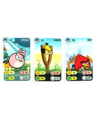 Joc cu carti pentru copii Tactic - Angry Birds - 2