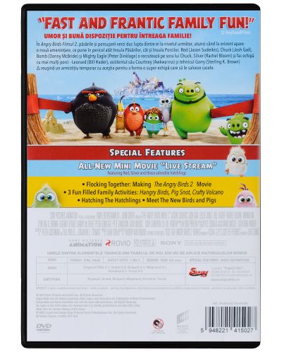 The Angry Birds Movie 2 (DVD) - 2