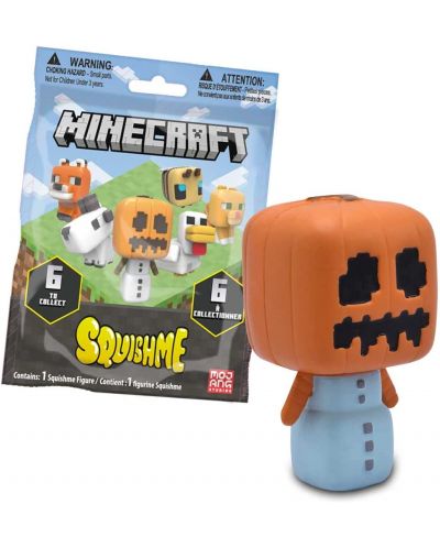 Antistres Just Toys Games: Minecraft - Squishme (Series 3), sortiment - 10