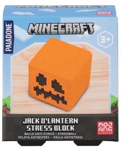 Anti-stres Paladone Games: Minecraft - Jack O'Lantern - 3