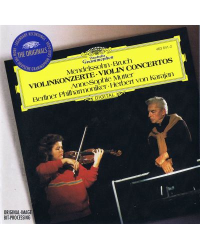 Anne-Sophie Mutter - Mendelssohn / Bruch: Violin Concertos (CD) - 1