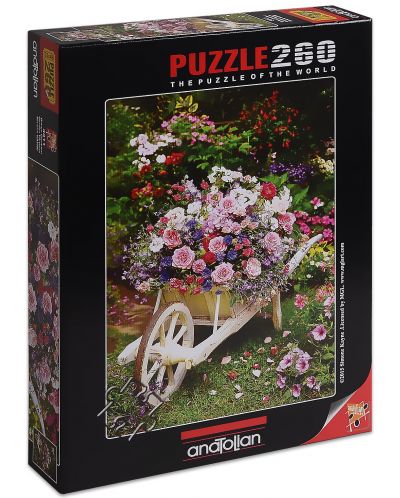 Puzzle Anatolian de 260 piese - Flori de gradina, Simon Kayne - 1