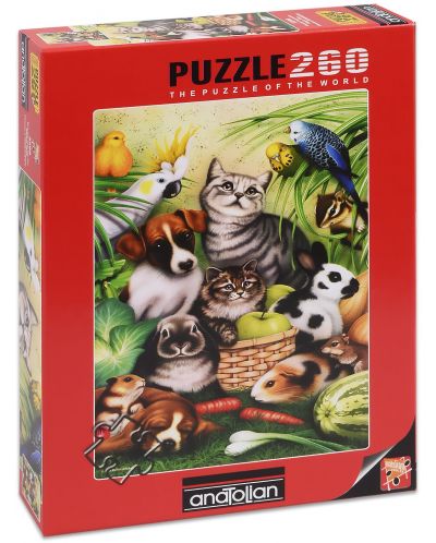 Puzzle Anatolian de 260 piese - Magia animalelor, Howard Robinson - 1