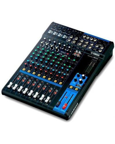 Mixer analogic Yamaha - Studio&PA MG 12, negru/albastru - 1