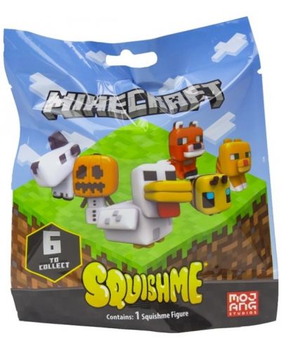 Antistres Just Toys Games: Minecraft - Squishme (Series 3), sortiment - 2