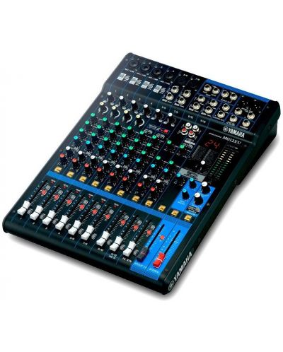 Mixer analogic Yamaha - Studio&PA MG 12 XU, negru/albastru - 1