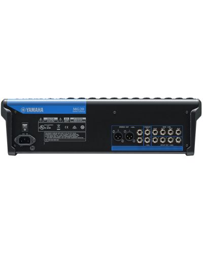 Mixer analogic Yamaha - Studio&PA MG 20, negru/albastru - 4