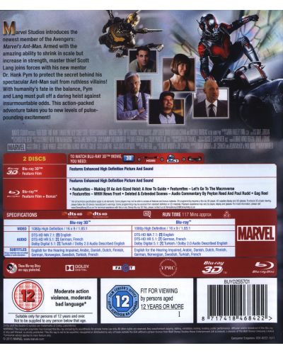 Ant-Man (Blu-ray 3D и 2D) - 2